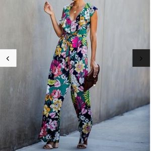 Vici Floral Romper- New (no tags when Purchased)